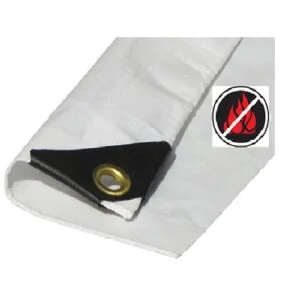 Supplier of Dutarp 420 GSM FR PVC Tarpaulin 20 Ft x 20 Ft in UAE