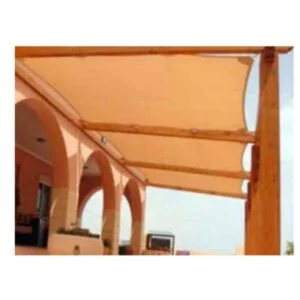 Buy Dunet HDPE Green Fire Retardant Knitted Shade Cloth FR 200 in UAE
